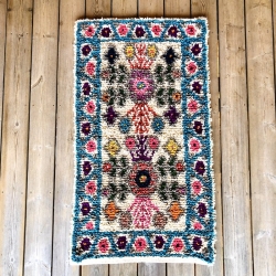 Petit tapis Pana Turquoise