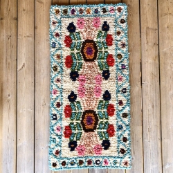 Petit Tapis Antigua Bleu ciel