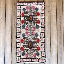 Petit Tapis Antigua Bleu...