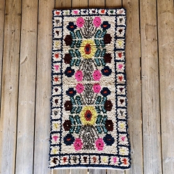 Petit tapis antigua Bleu...