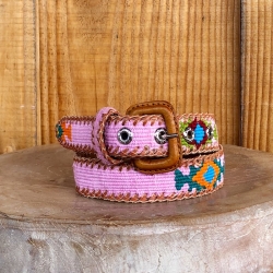 ENFANT ceinture rose Malabar